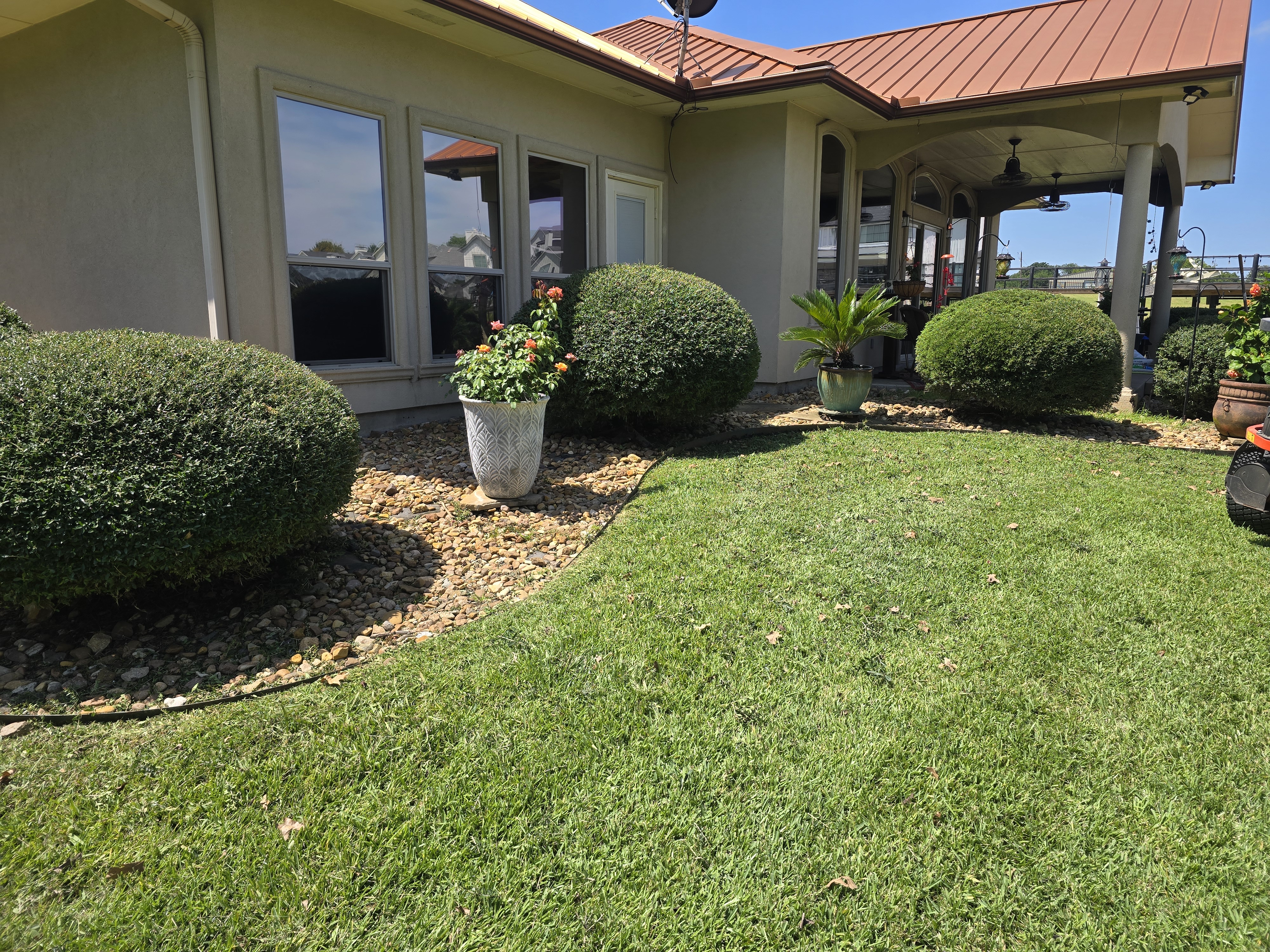 JBC Mowing team professional lawn care Cedar Creek Lake TX